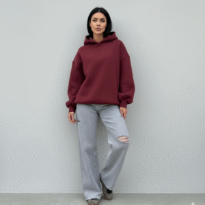 Hoodie made of soft cotton with lasting quality!