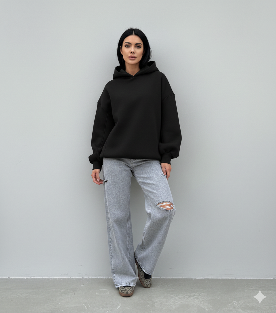 Hoodie made of soft cotton with lasting quality! - Image 2